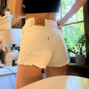 Vintage Levi high waisted shorts
